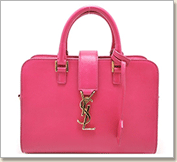YSL ショルダーバッグ カバスシック カーフ ピンク