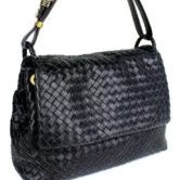 ボッテガ・ヴェネタ ショルダー バッグ イントレ 黒