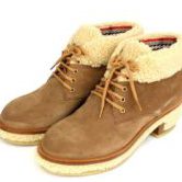 シャネル モコモコ ブーツ 靴 レディース ベージュ size37