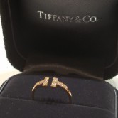Tiffany Tワイヤーダイヤリング