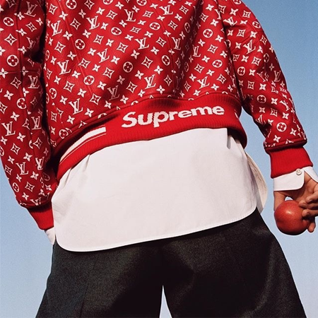 Louis Vuitton(ルイ・ヴィトン)　Supreme(シュプリーム)コラボ　ブルゾン