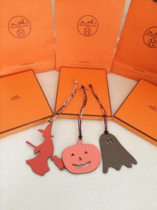 HERMES エルメス パリ限定ハロウィン限定おばけチャーム 