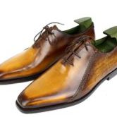 Berluti 銀座 ベルルッティ カリグラフィ メンズ レザー シューズ 靴 ブラウン 8(26.5cm)