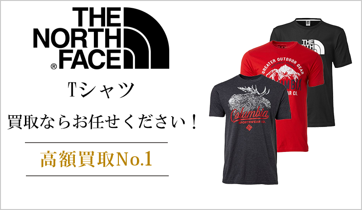 ノースフェイス(THE NORTH FACE) - Tシャツ買取ならお任せください