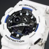 CASIO カシオ G-SHOCK ジーショック GA 100B-7AJF メンズ 腕時計 ホワイト クォーツ